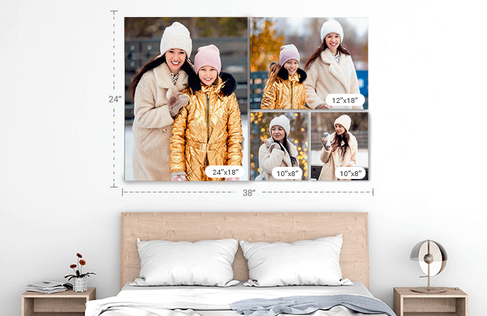 Canvas Photo Wall Displays