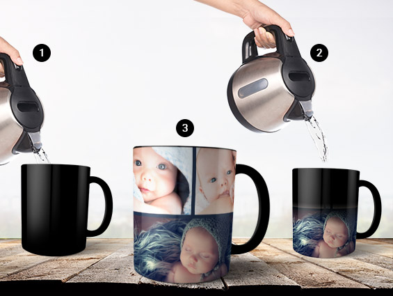 Create Colour-Changing Magic Photo Mugs Create Colour-Changing Magic Photo Mugs