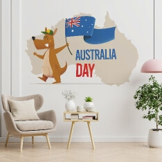 Australia Day Stickers for Wall Sale