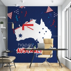Custom Wall Murals for Australia Day Sale