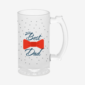 Personalised best dad beer mug australia