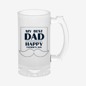 Personalised happy fathers day beer mugs australia