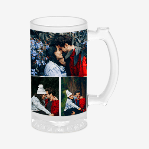 Personalised Picture Collage Beer Mugs australia