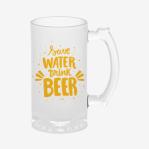 Personalised pint beer mug with handle australia