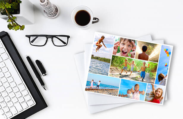 Bring the past into the future with photo collage prints