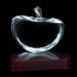 Apple 3D crsytal cube