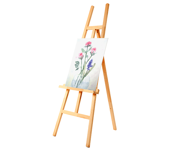 Wooden Easel Tripod Stand for Canvas Australia CanvasChamp