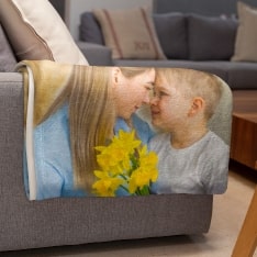 Custom Photo Blankets for Mothers Day Sale Australia