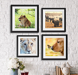 Size HAND-CRAFTED MULTI SPLIT CANVAS ART