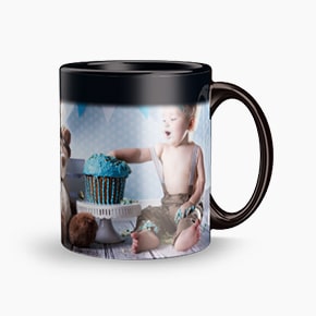 Baby Photo on Personalised Photo Magic Mug Australia CanvasChamp