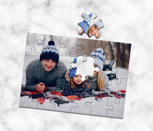 Family Photo on Jigsaw Puzzle Australia CanvasChamp