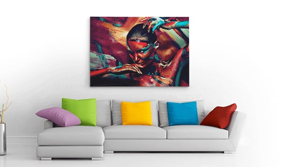 We produce the highest quality Canvas Prints available
