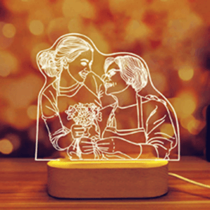 Custom Photo 3D Lamp for Thanksgiving Sale Australia CanvasChamps