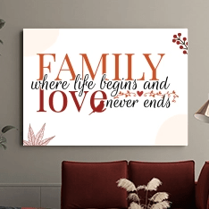Family Thanksgiving Quotes Sale Australia CanvasChamp