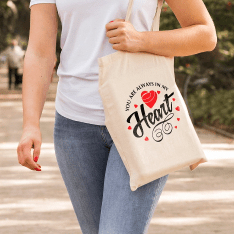 Personalised Tote Bags for Valentine Day Sale Australia