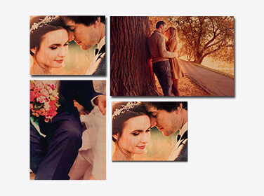 Four Piece Wood prints Four Piece Wood prints